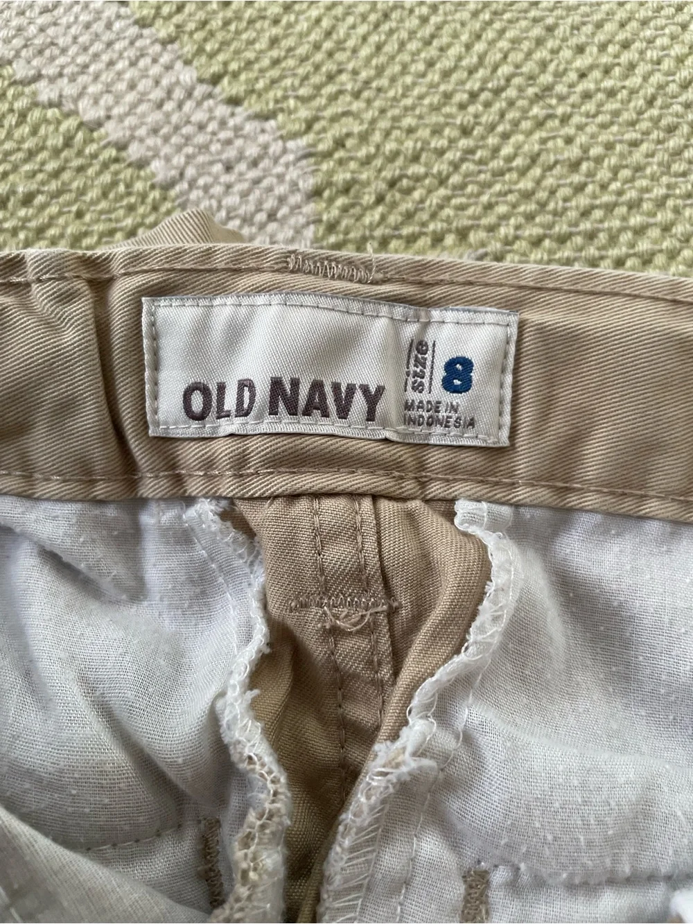 Old Navy straight classic chinos